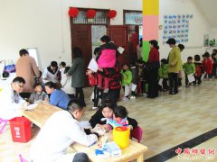 安徽：古城镇免费体检呵护花季