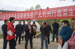 四川省专家服务团精准扶贫暨回头帮走进广元利州区