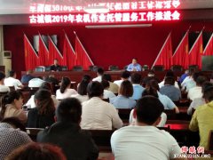 安徽：亳州古城镇强力推进农机作业托管工作