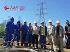 福建电建巴西美丽山二期11标段500KV双回交流线路竣工