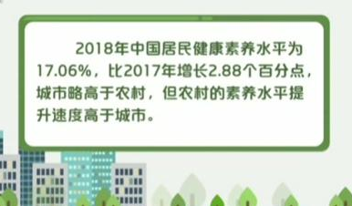 <b>国家卫健委：我国居民健康素养总水平持续提升</b>