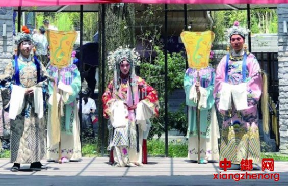 贵州京剧院驻场天河潭演出
