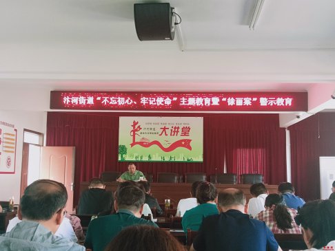 安徽：埇桥区汴河街道开展“不忘初心、牢记使命”主题教育暨“徐丽案”警示