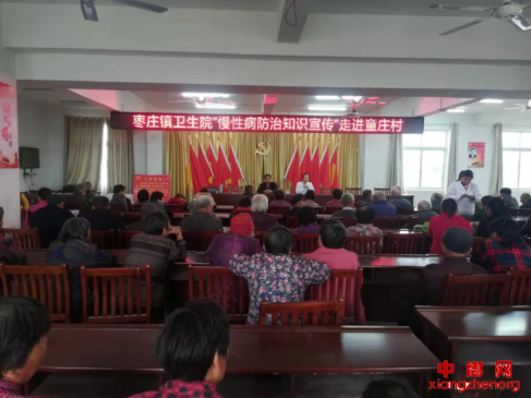 安徽：枣庄镇“慢性病知识防治”宣传走进童庄村