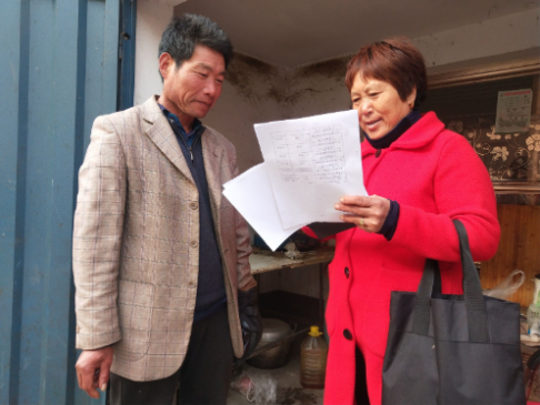 山东郯城：基层书记“带着问题”遍访贫困户