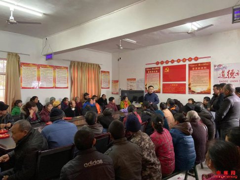 陕西省华州区杏林镇：干部群众齐聚一堂  凝心聚力决战脱贫