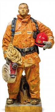 重庆作品《烈焰青春》获中国美术奖金奖