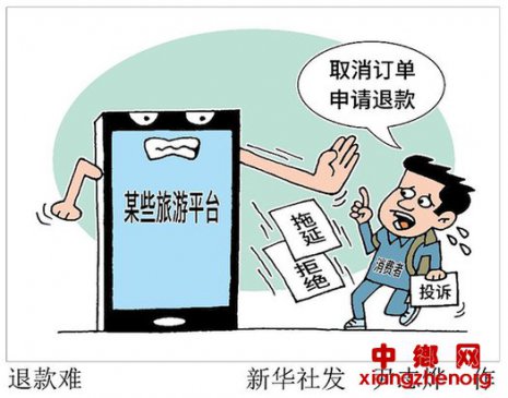 “反映个把月才退了个零头”——消费者投诉旅游平台退款难