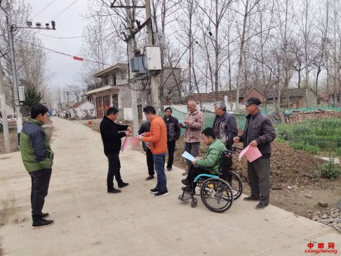 <b>安徽省谯城区古城镇：进村入户忙宣传 防邪知识暖民心</b>