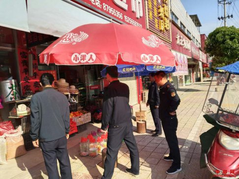 <b>安徽庐江郭河：开展集镇街道占道经营集中整治行动</b>