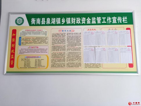 湖南省衡南县泉湖镇财政所“三个过硬”打造一流乡镇财政所