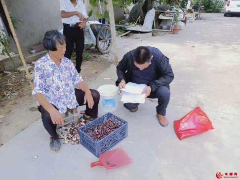 <b>安徽省秋江街道三联村开展建档立卡贫困失能老人数据核查工作</b>
