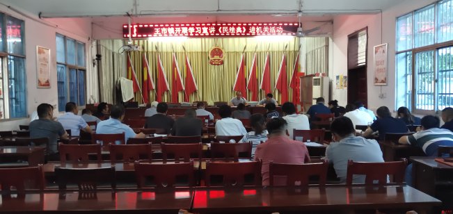 <b>安徽省利辛县王市镇：掀起《民法典》学习宣传新高潮</b>