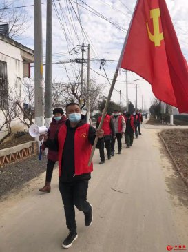安徽省怀远县兰桥乡防疫喇叭响彻每个村庒