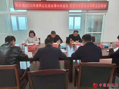 <strong>安徽阜阳颍东区 枣庄镇召开2020年度民主生活会暨</strong>