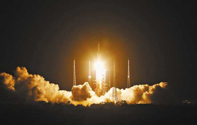 天舟二号发射成功