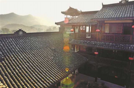 这个古镇好丰盛