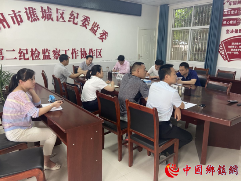 安徽省谯城区乡镇第二协作区：组织观看“举旗