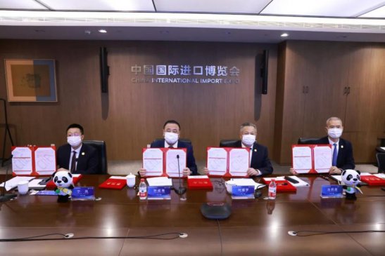 第五届进博会已签约世界500强和行业龙头企业2
