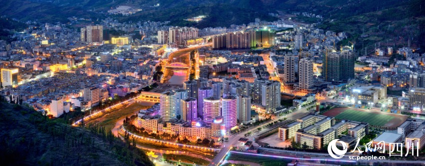 会东县城一角。黄剑摄