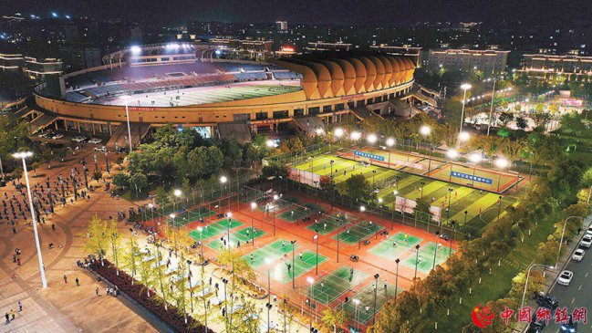 重庆梁平：“出门入园”群众健身更方便