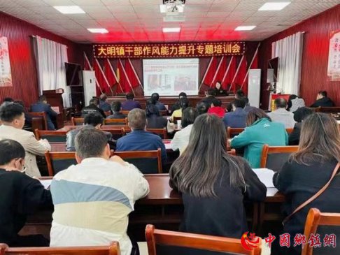 陕西渭南大明镇：以作风攻坚推动“三个年”活