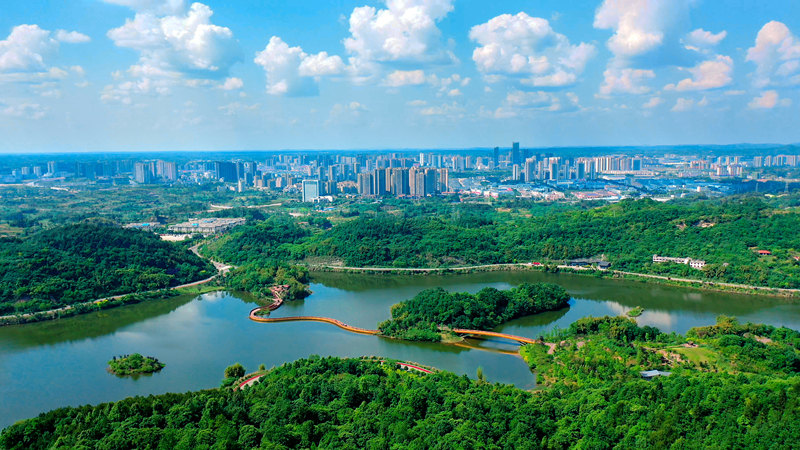 铜梁区玄天湖景区。铜梁区委宣传部供图