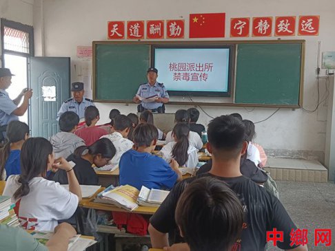 安徽埇桥区桃园镇：禁毒宣传进校园 护航青春不