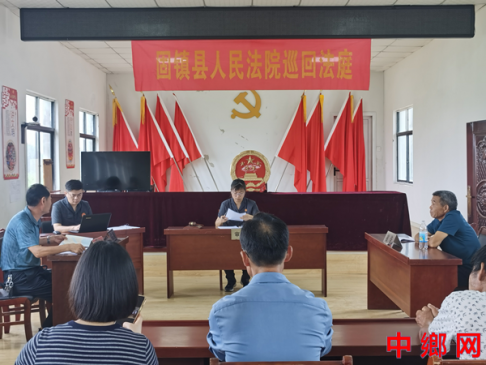 安徽固镇濠城镇：巡回法庭进乡村  以案释法入民