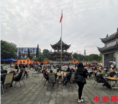 天彭街道坝坝茶