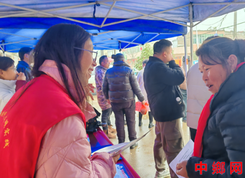 安徽定远桑涧：开展新春普法宣传