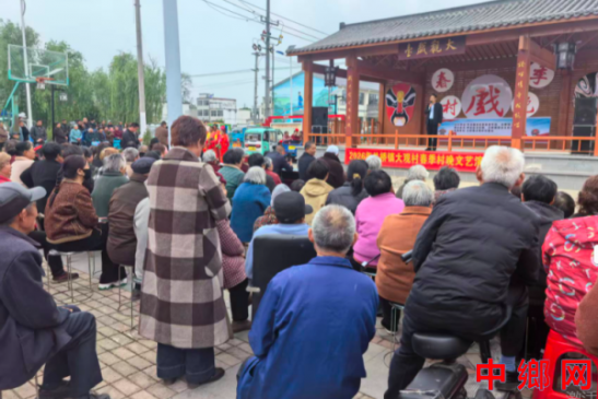 安徽怀远：兰桥镇大观村举办“春季村晚”演出活动